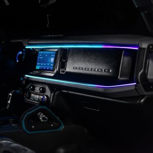 Ford Bronco LED Interior Dash Lighting Kit - ORACLE Lighting - ColorSHIFT Dynamic - Dynamic ColorSHIFT - `21-`25